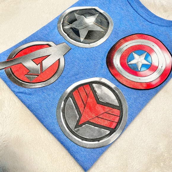 NEW Boy’s Marvel Falcon and Winter Soldier Tee - Picture 7 of 9